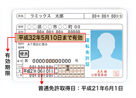 運転免許証の種類と運転できるトラックは 株式会社ラミックス